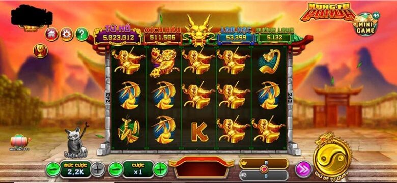 Giao diện Game Slot Kungfu Panda tại Iwin